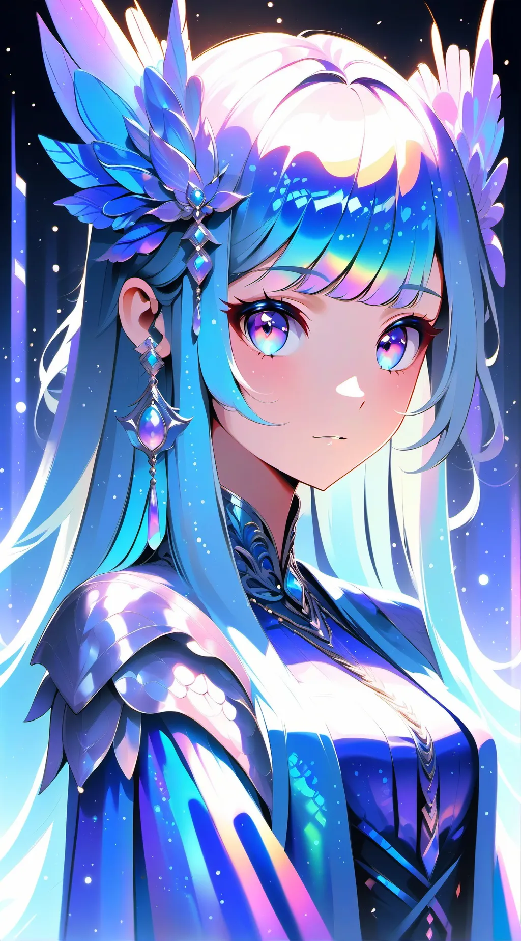 ai character: Focus background