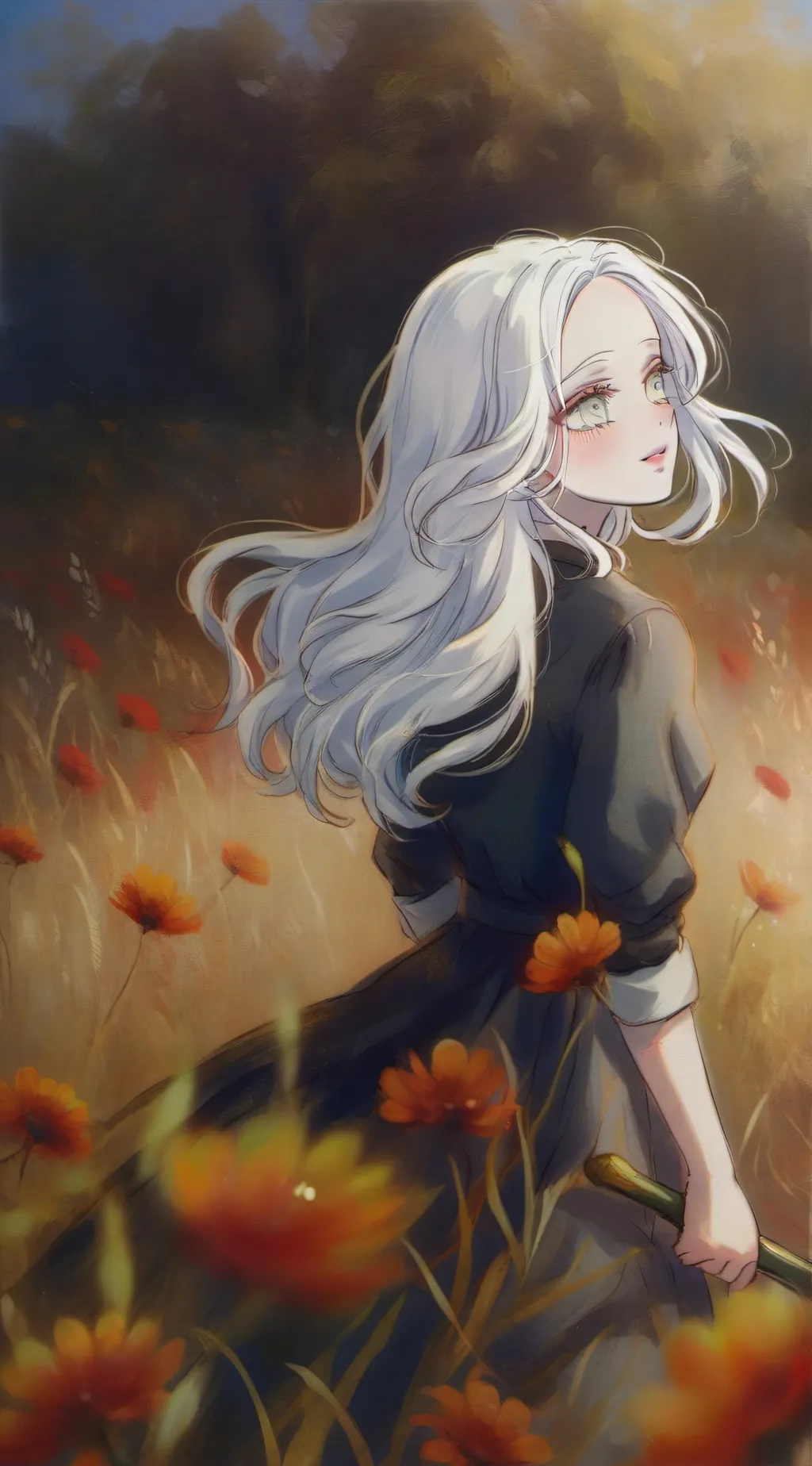 ai character: LACYYY background