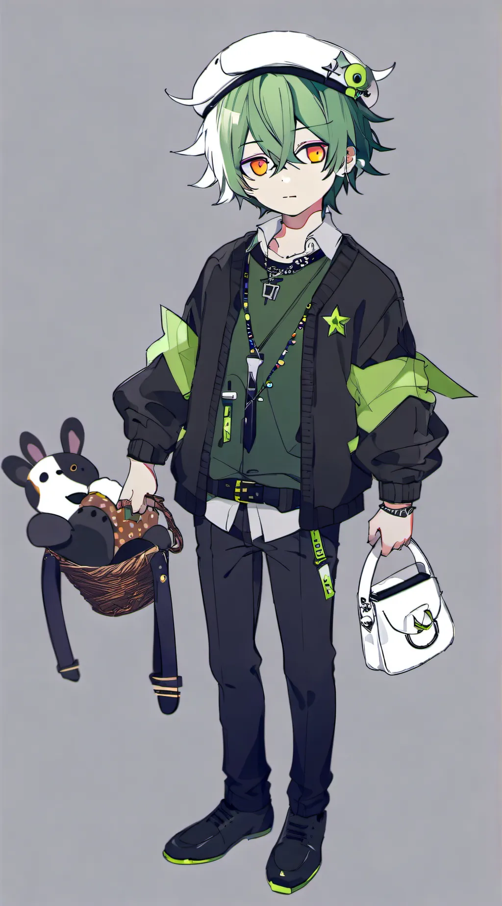 ai character: vin background