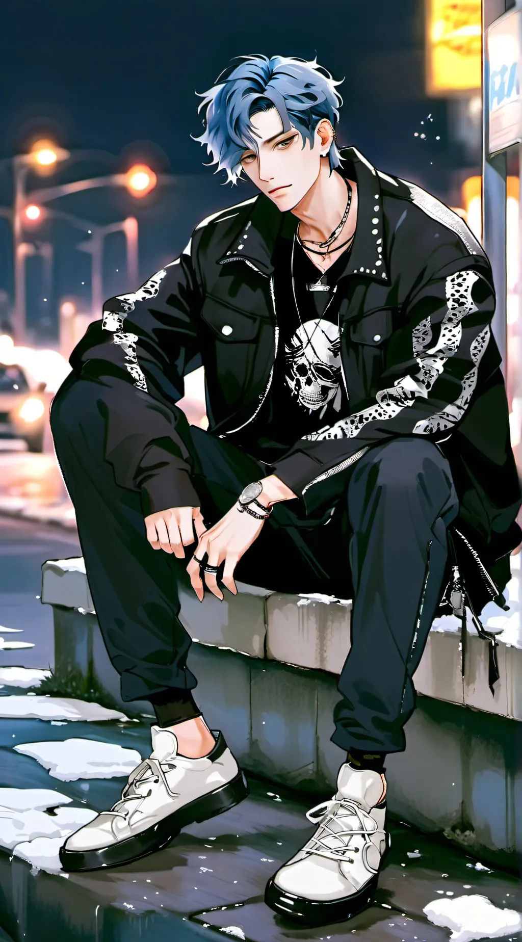 ai character: 😅♤♡Alexander♡♤😅 background