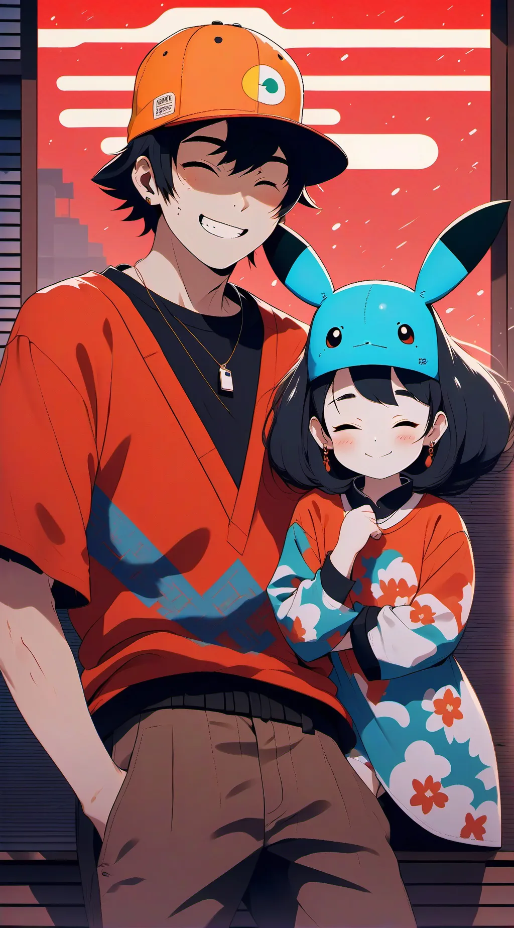 ai character: Tokito cariñoso🎀💙 background