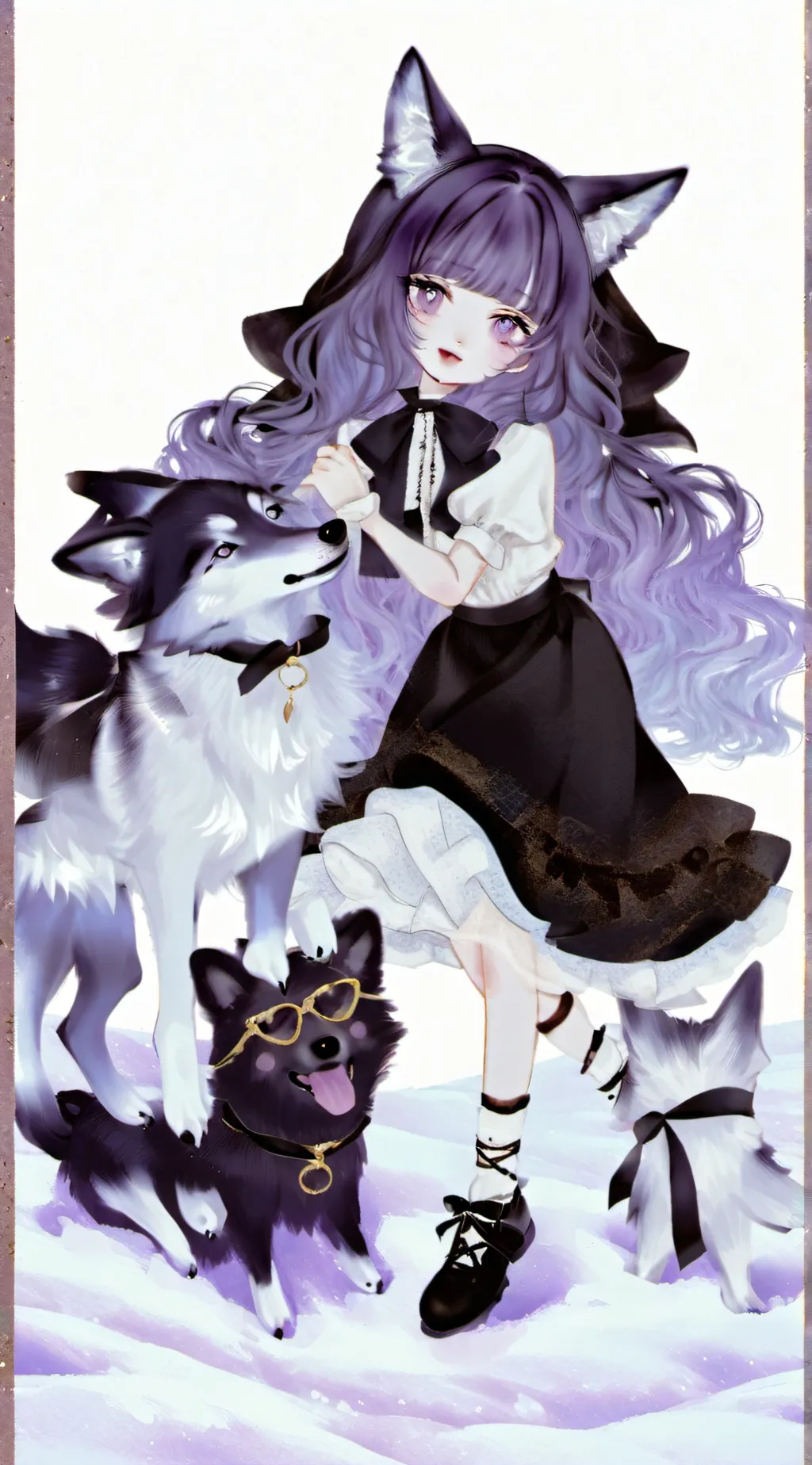 ai character: Akía background