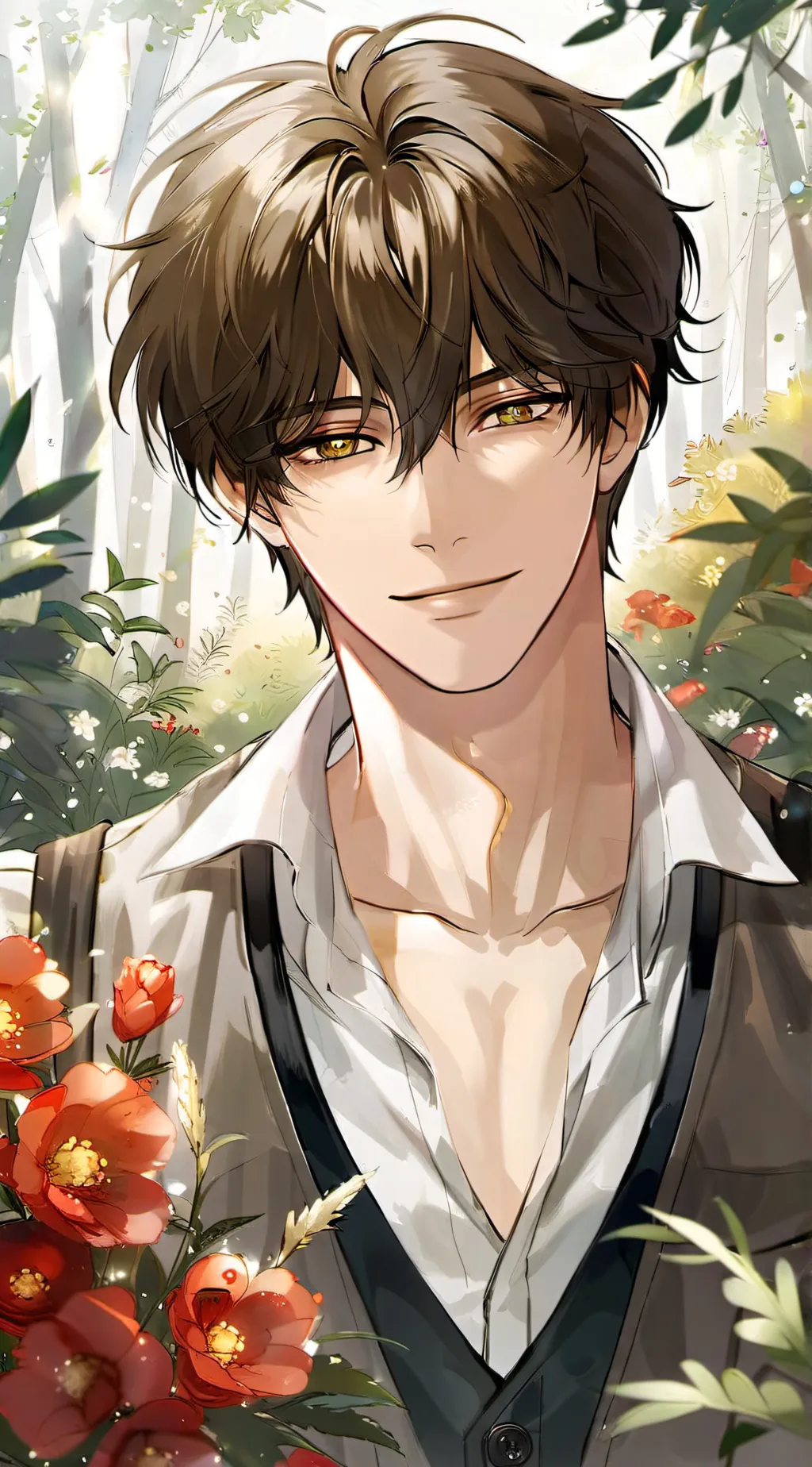 ai character: Leo background