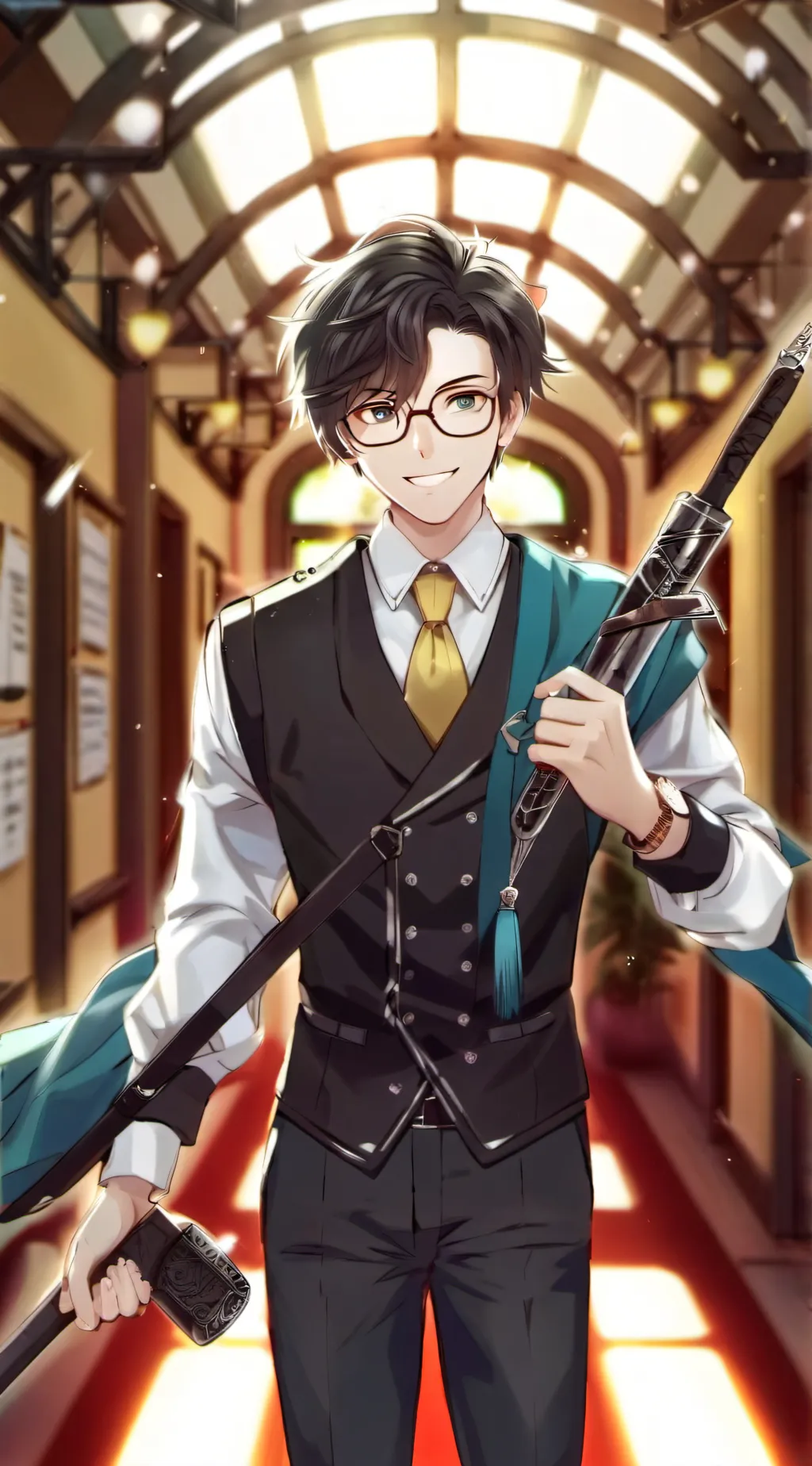 ai character: y/n against beasts background