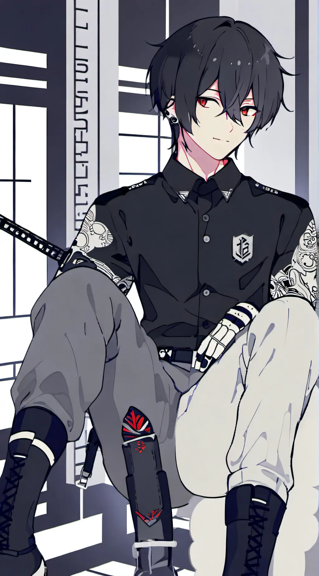 ai character: xander background