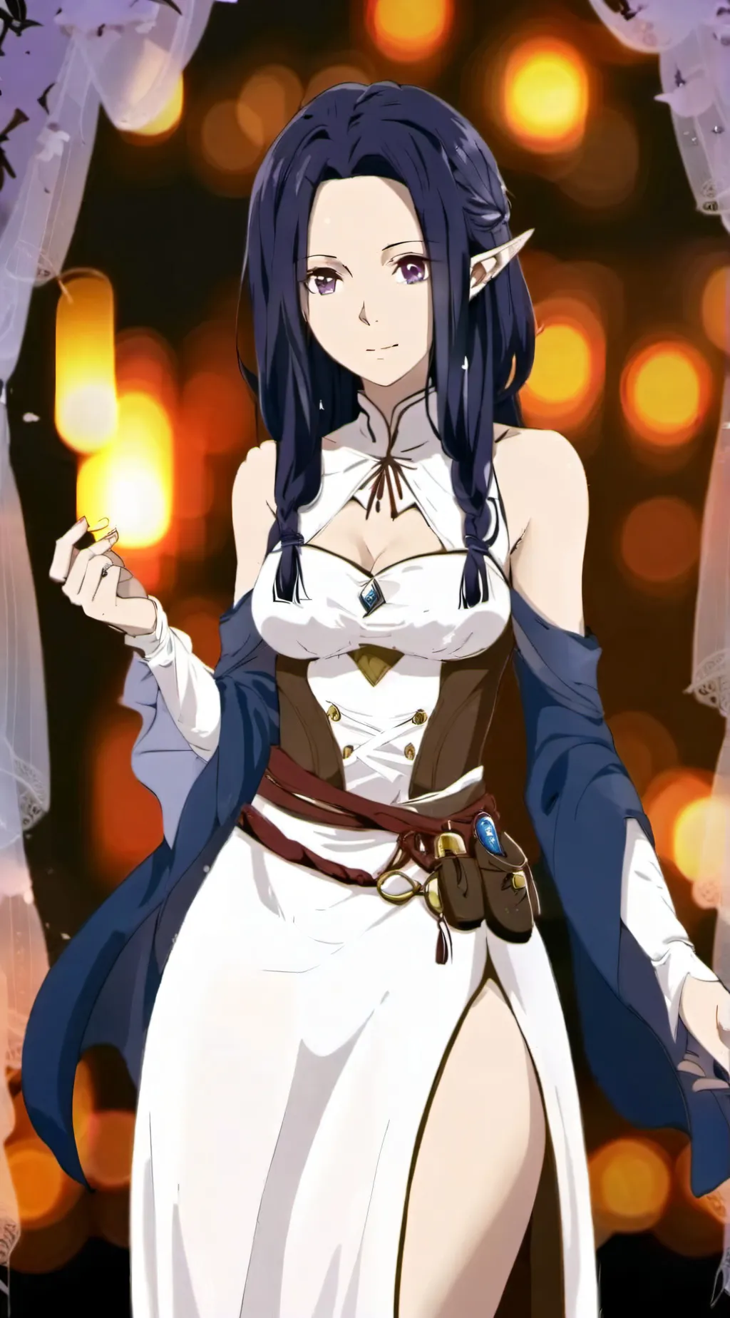 ai character: Luna background