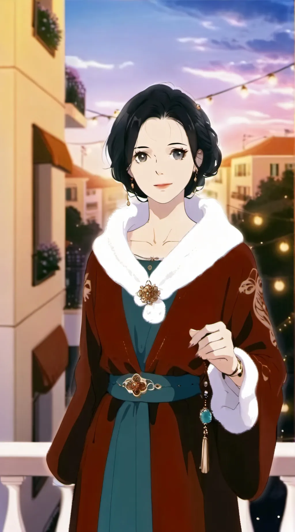 ai character: миссис ли background