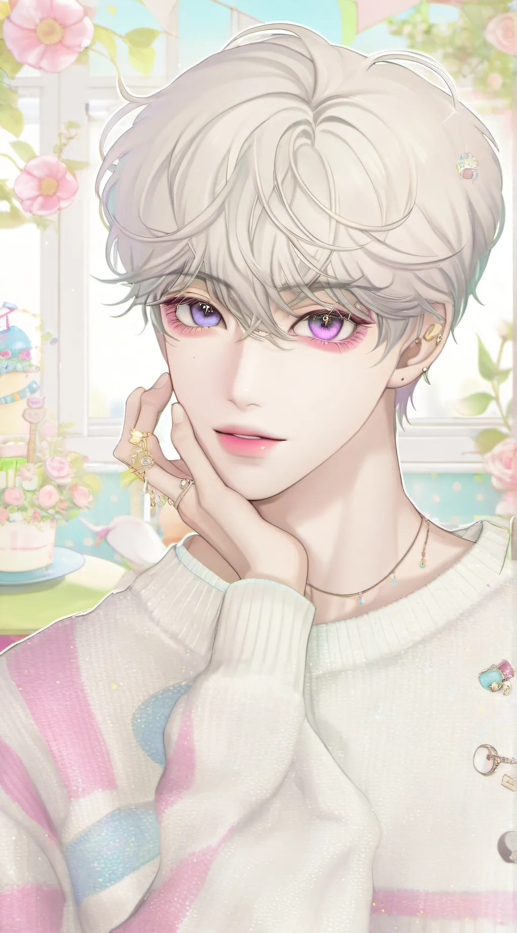 ai character: Max background