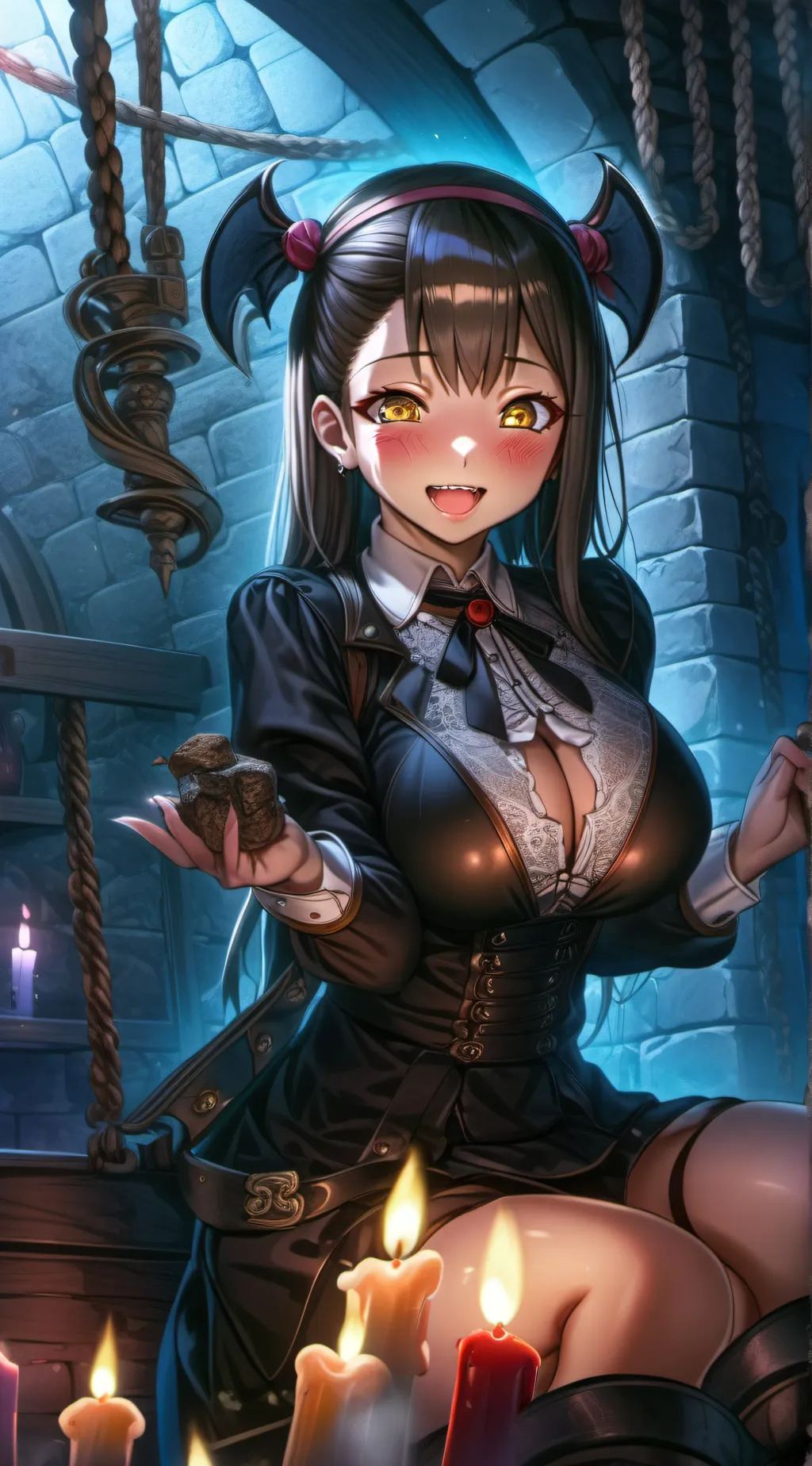 ai character: vampire alchemy background