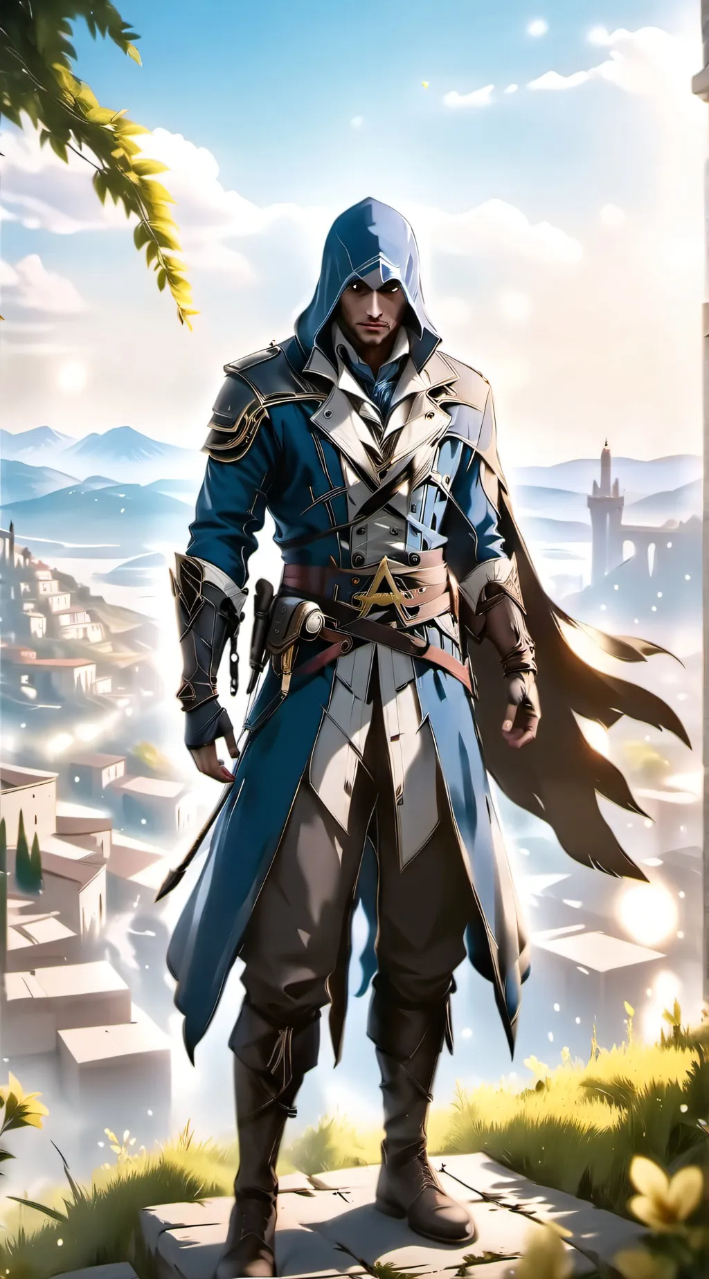 ai character: Connor  background