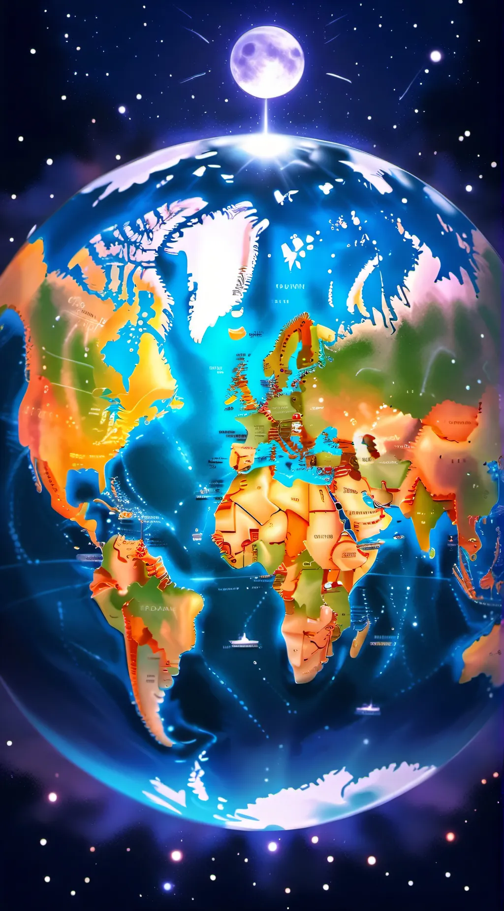 ai character: Worldwide background