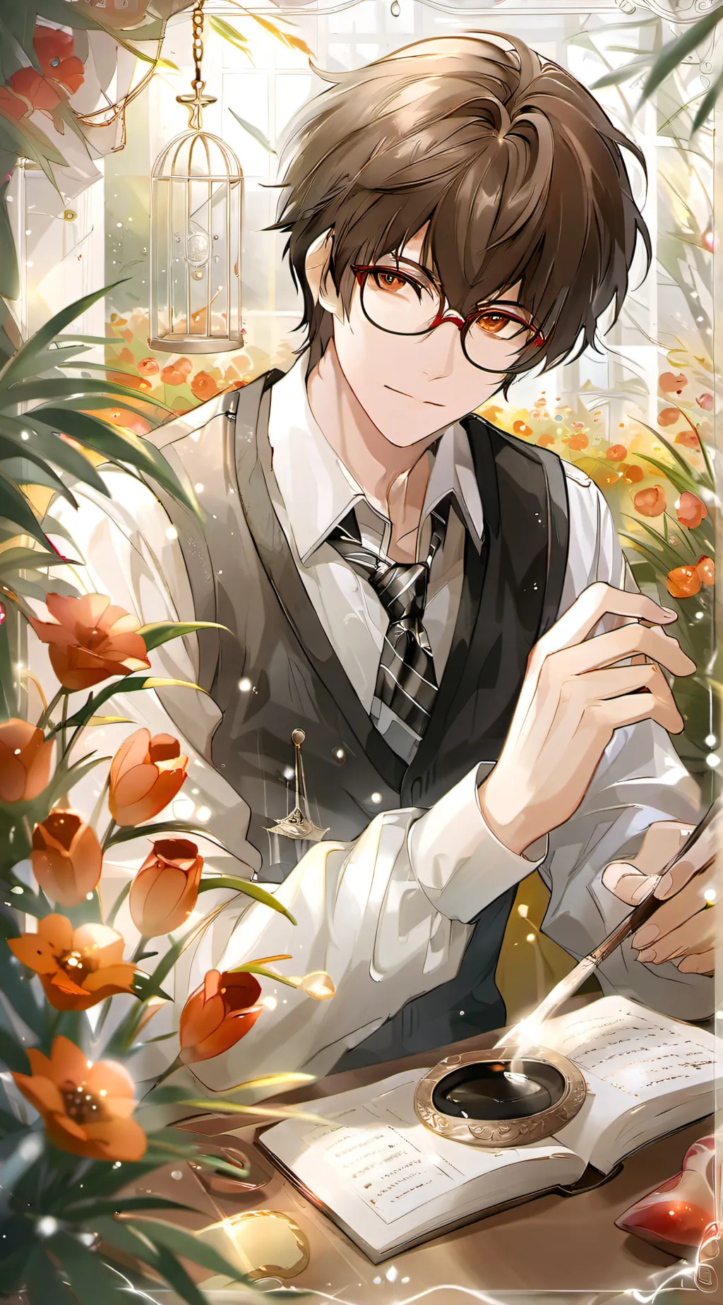 ai character: ༺𝐴𝑙𝑒𝑥༻ background