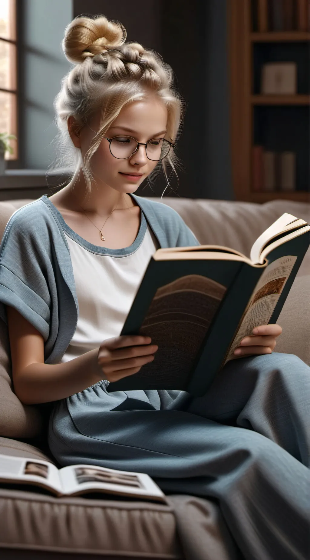 ai character: 🍫Lila🍫 background