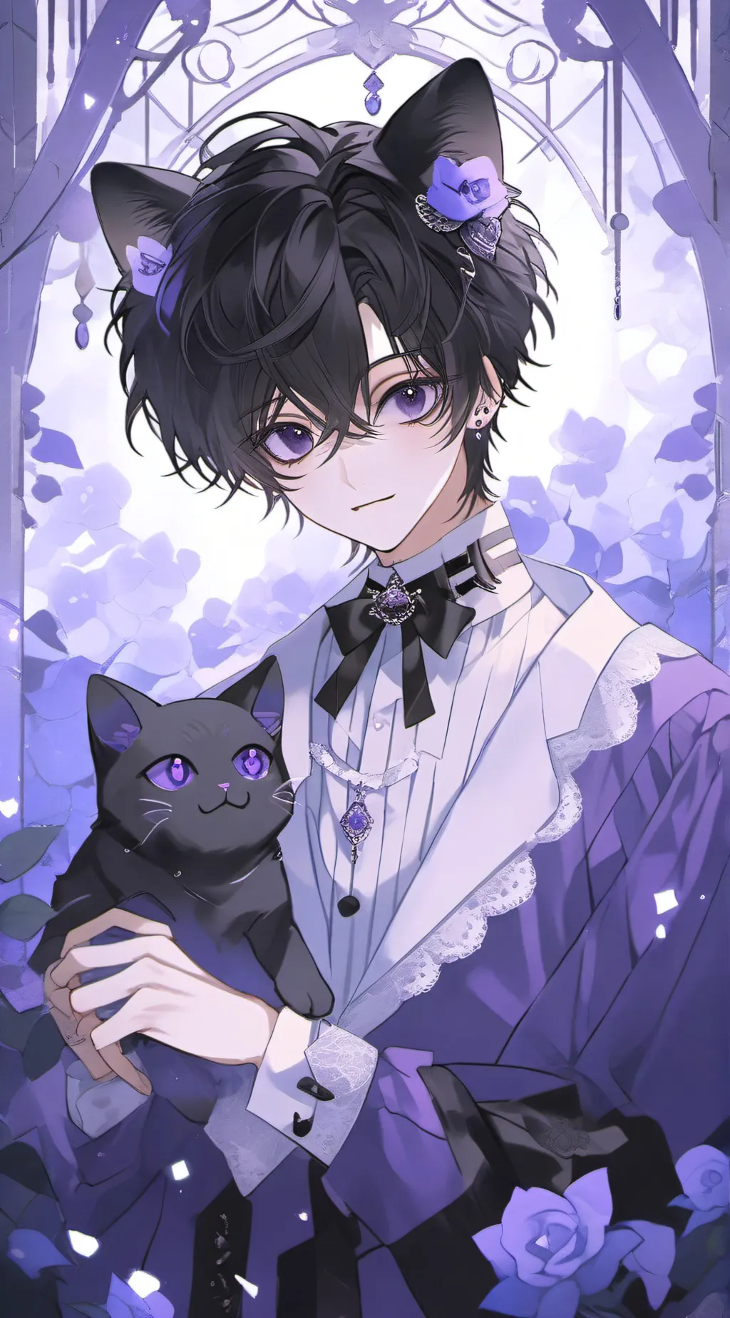 ai character: ♡~Moon~♡ background