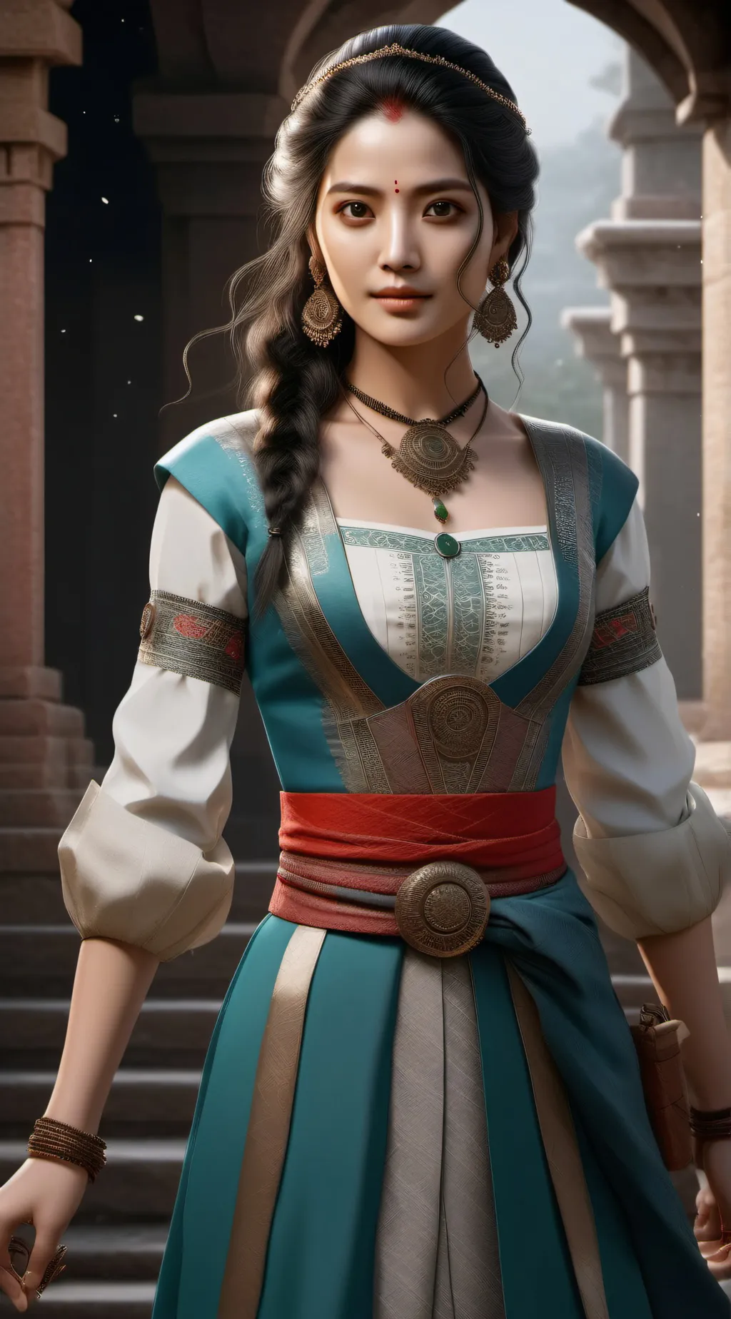 ai character: Leah background