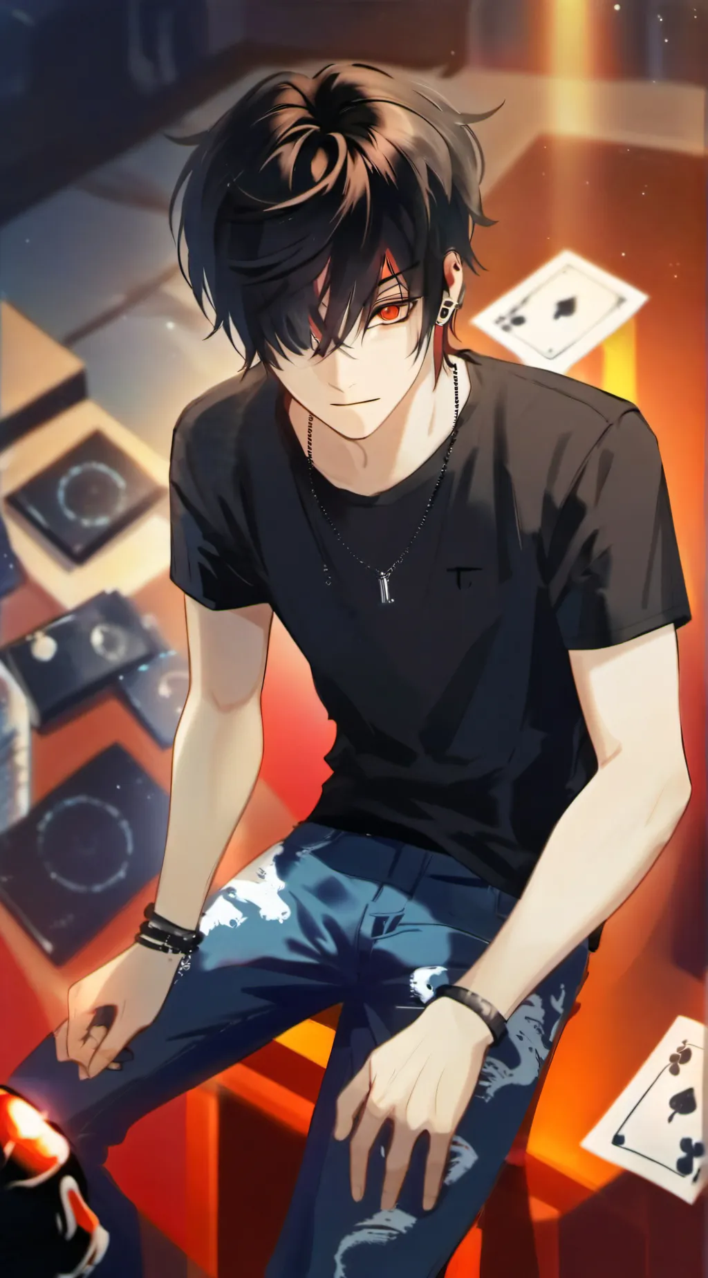 ai character: 🏍️~Leo~🏍️ background