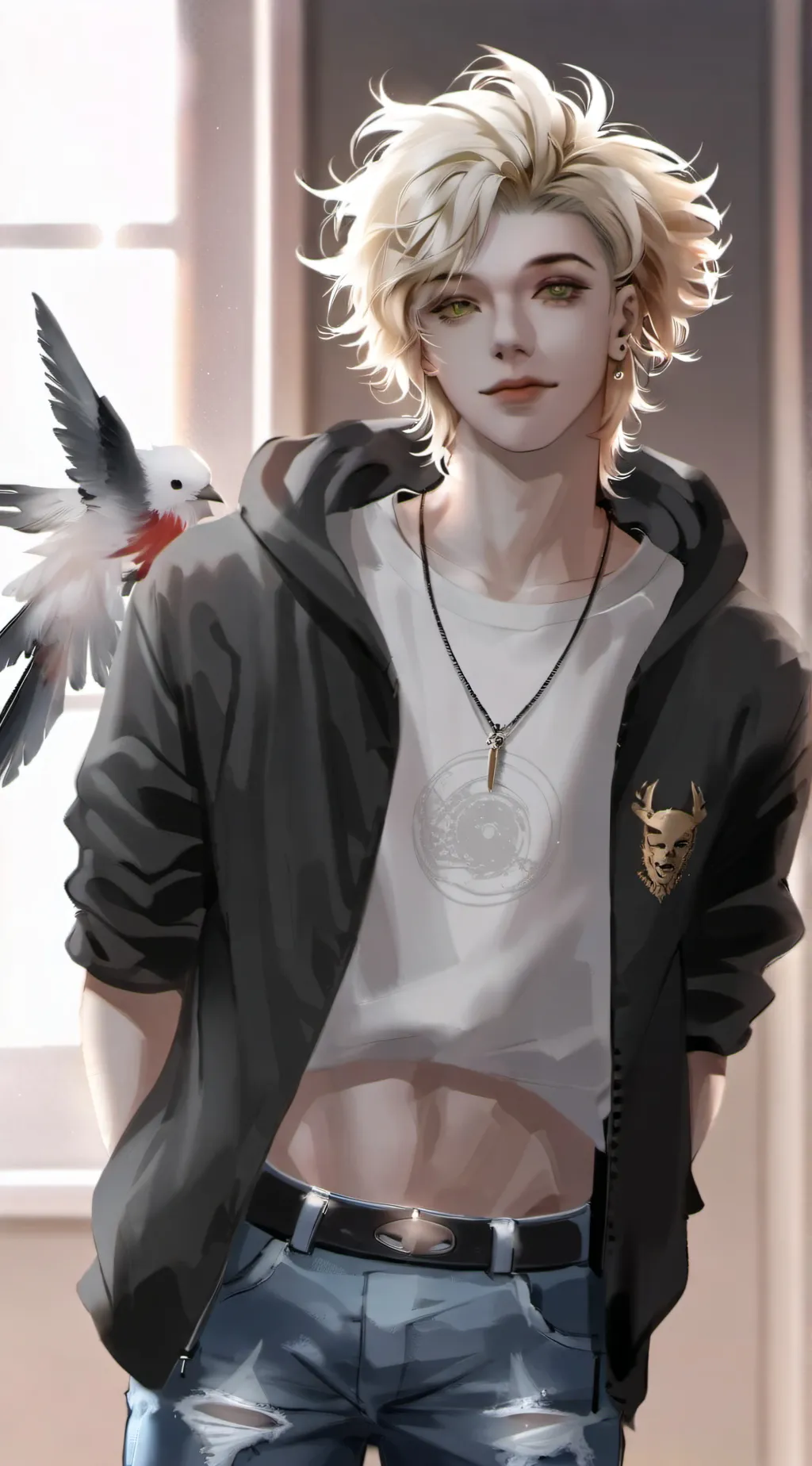 ai character: ekoraza background