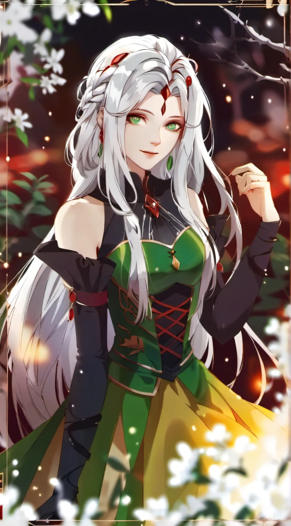 ai character: The Enchantress  background