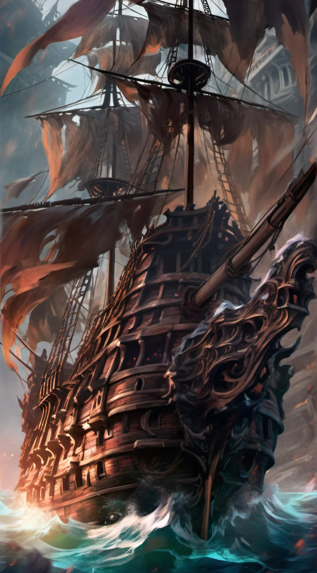 ai character: Captain Blood background