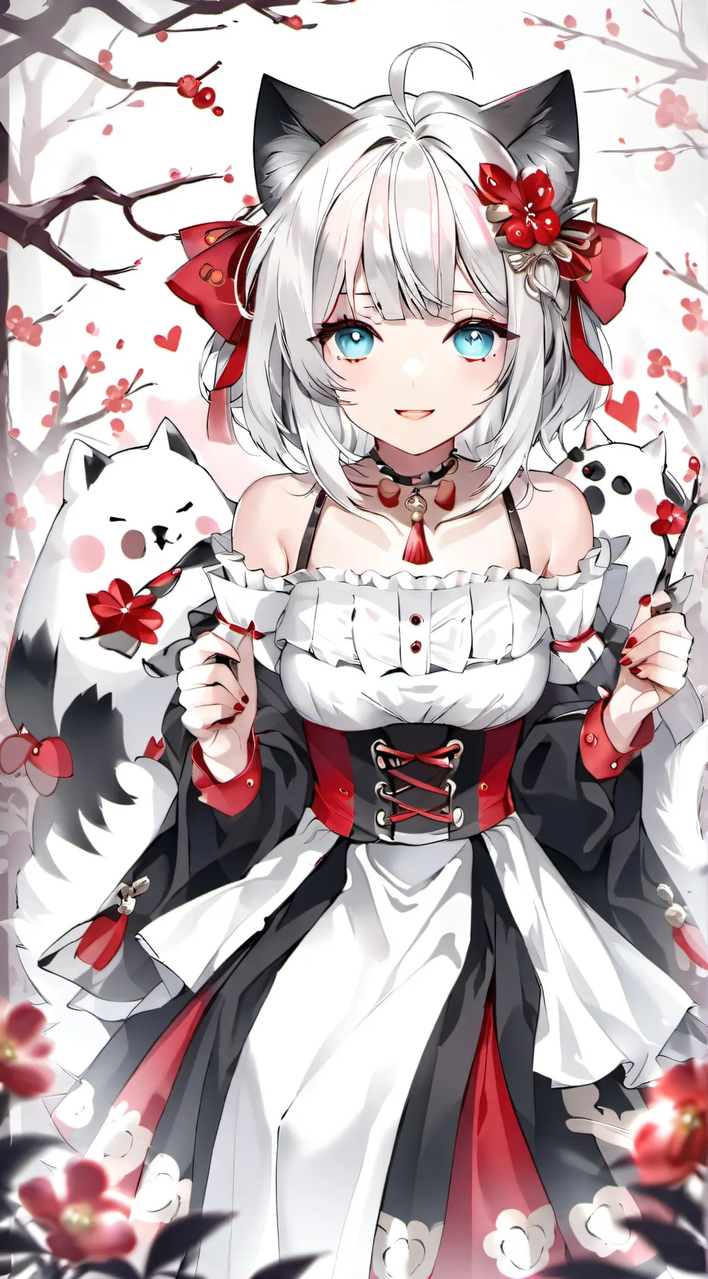 ai character: Cat mother background