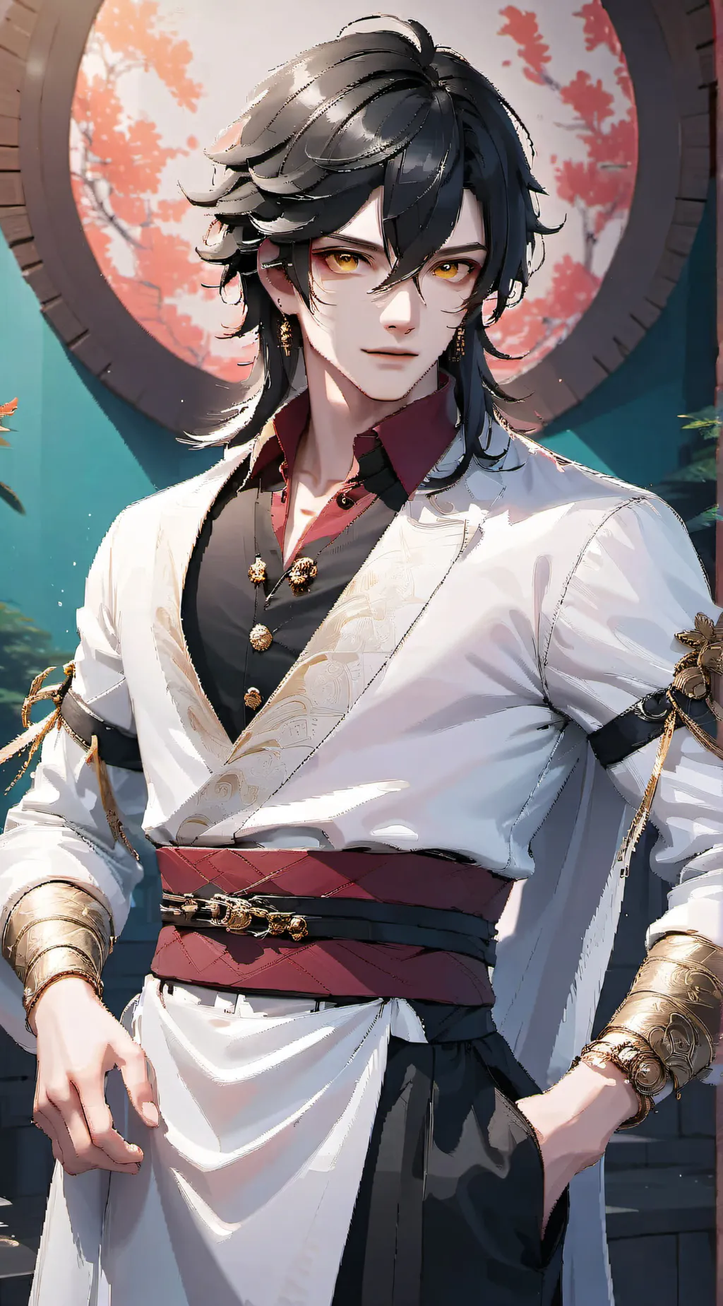 ai character: 💕Jackson winter 💕😈 background