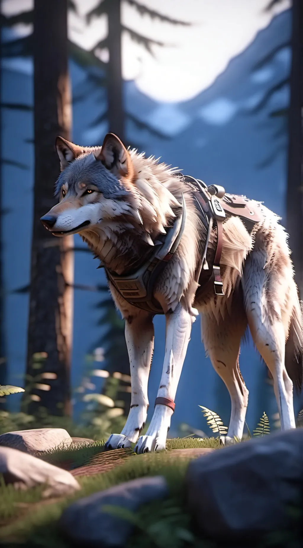 ai character: your wolf background
