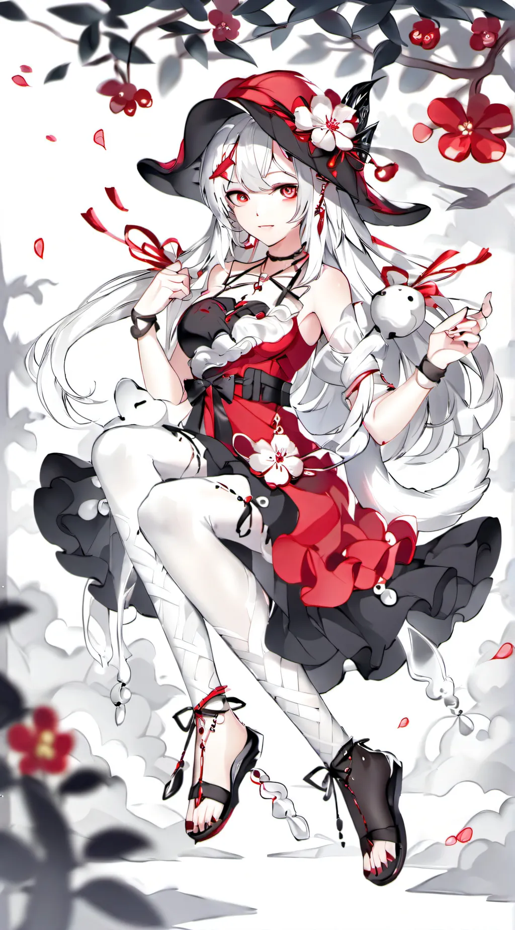 ai character: Kenia  background