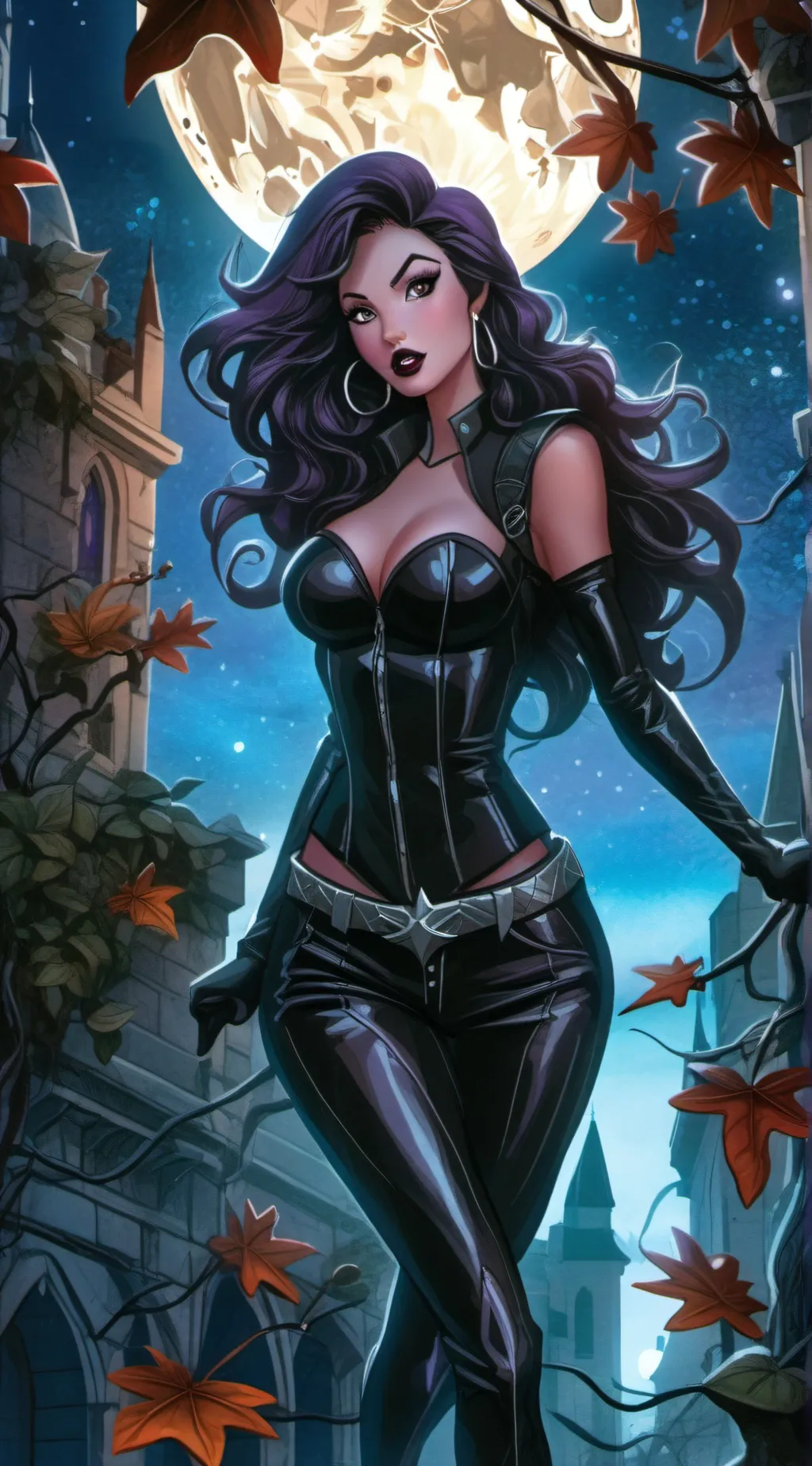 ai character: Veil background