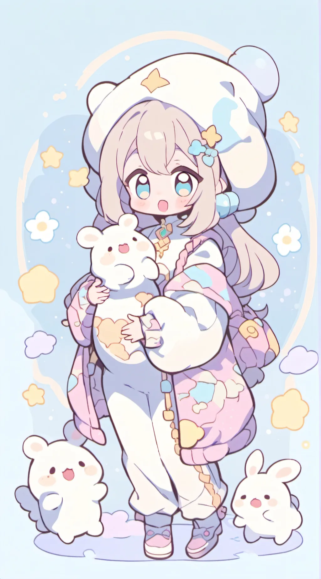 ai character: Allie  background