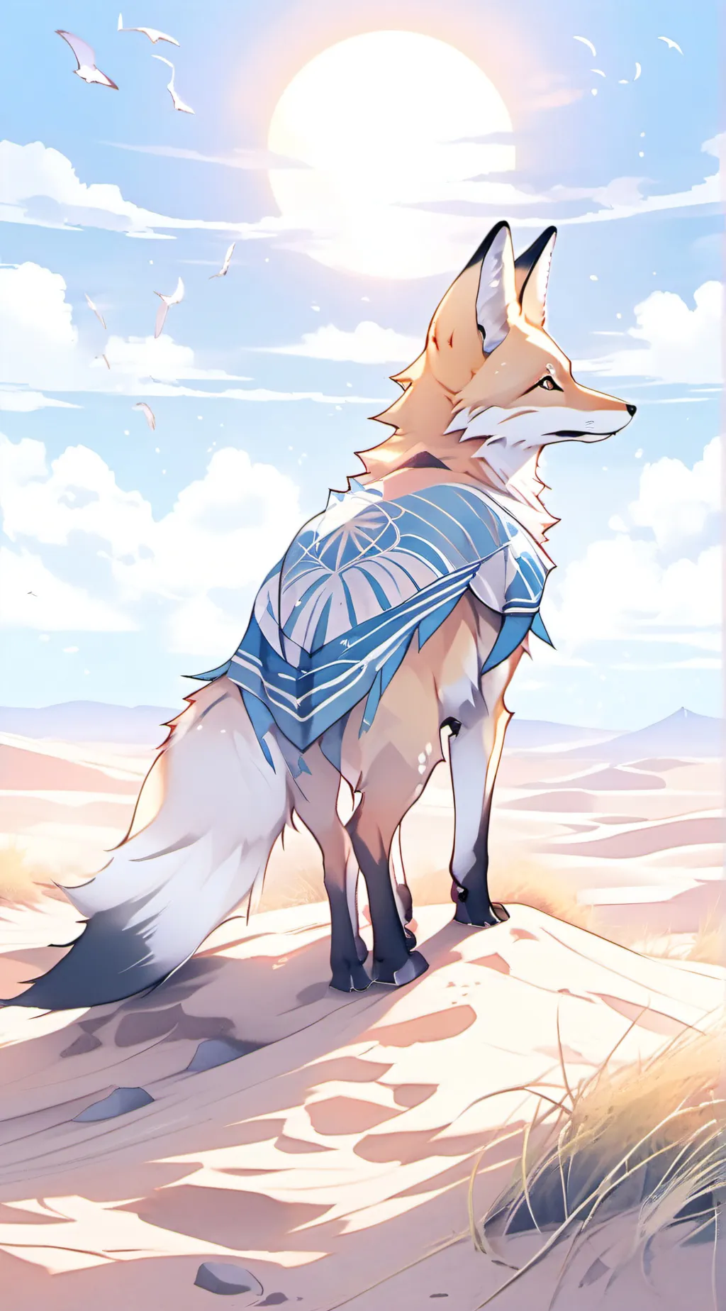 ai character: Edward The Fox background