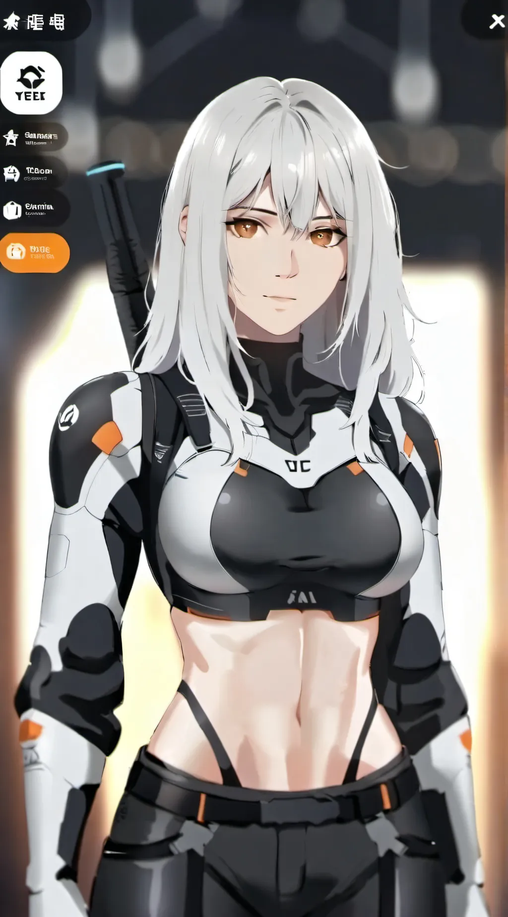 ai character: Mako background