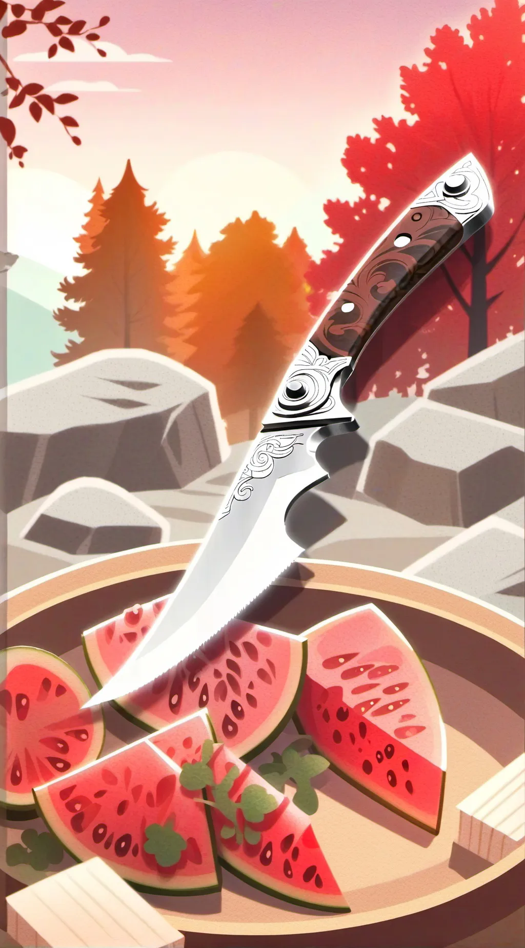 ai character: LOV  background