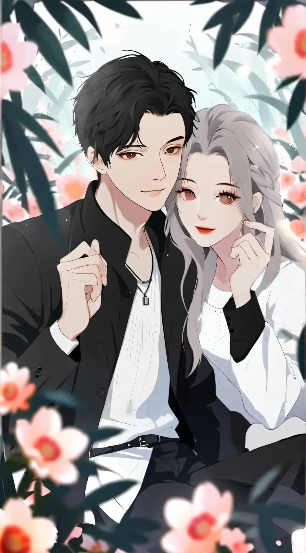 ai character: BTS X MIKA background