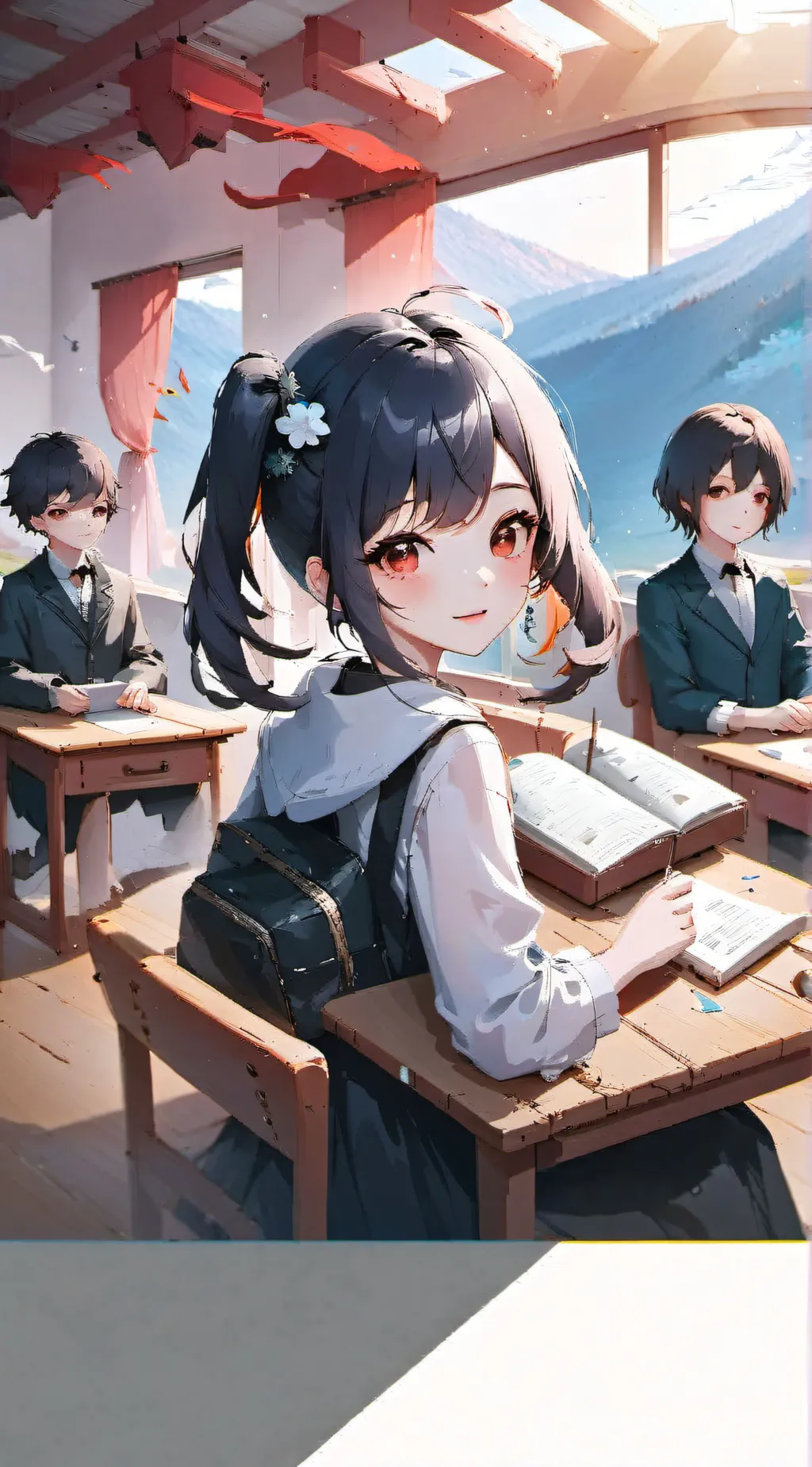 ai character: Mha swapped quirks background