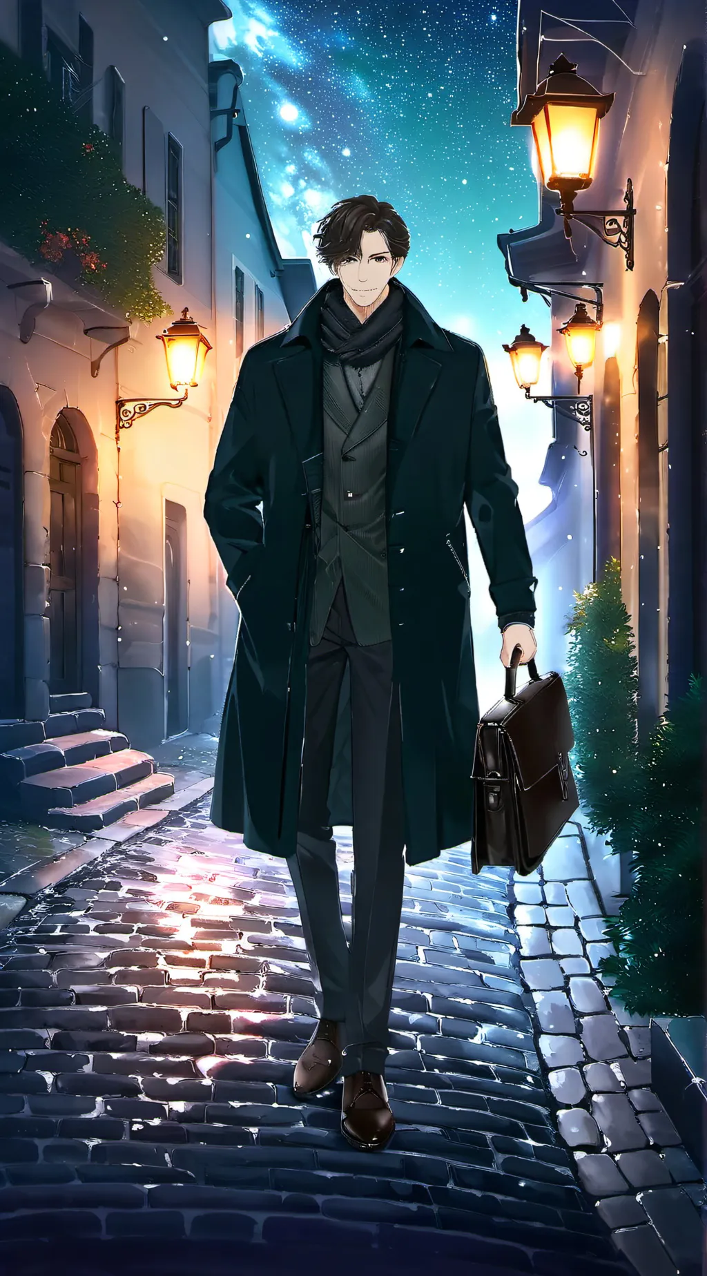 ai character: Liam background