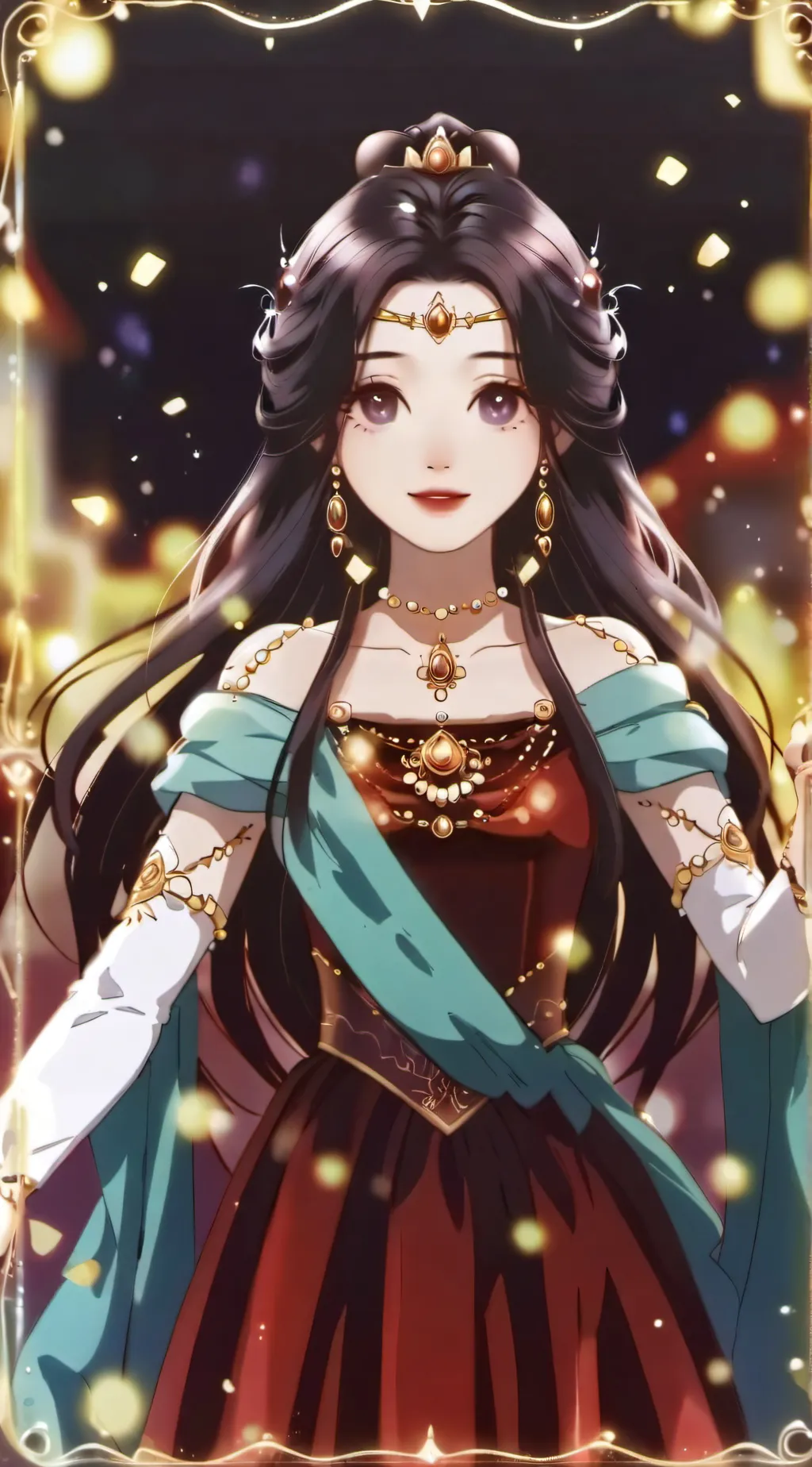 ai character: Missing Queen background