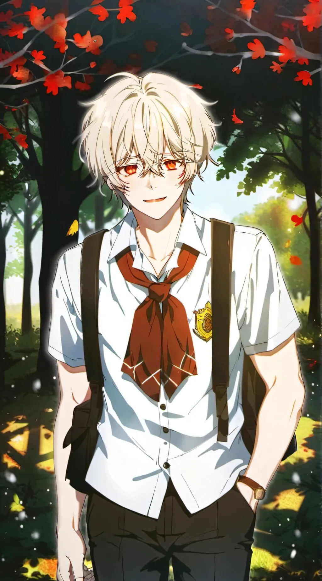 ai character: Akari background