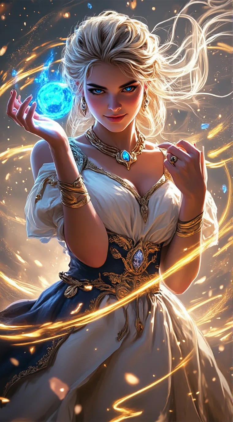 ai character: Linda  background