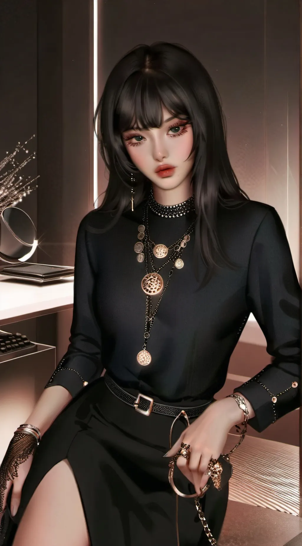 ai character: Mafia Mom background
