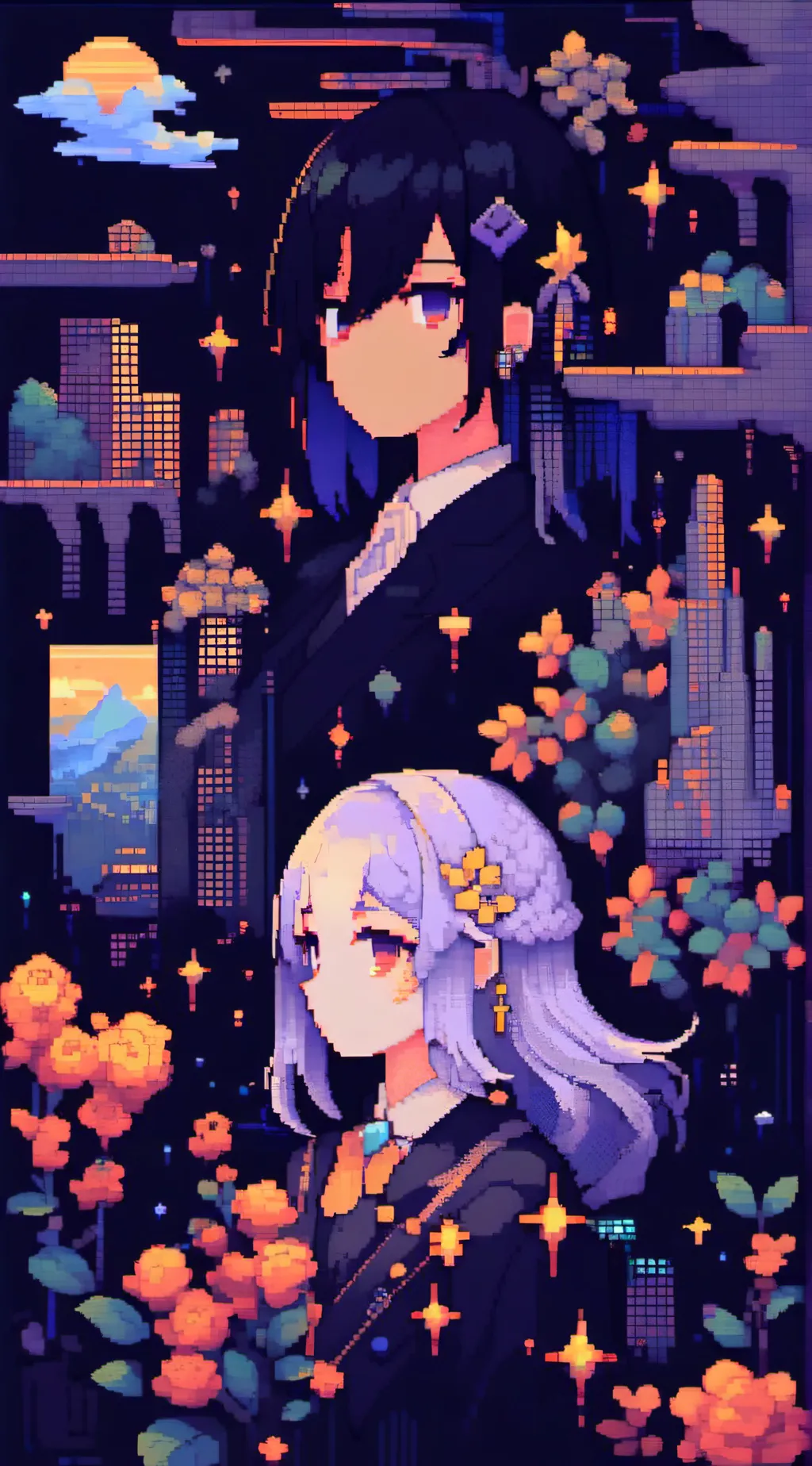 ai character: People I simp background