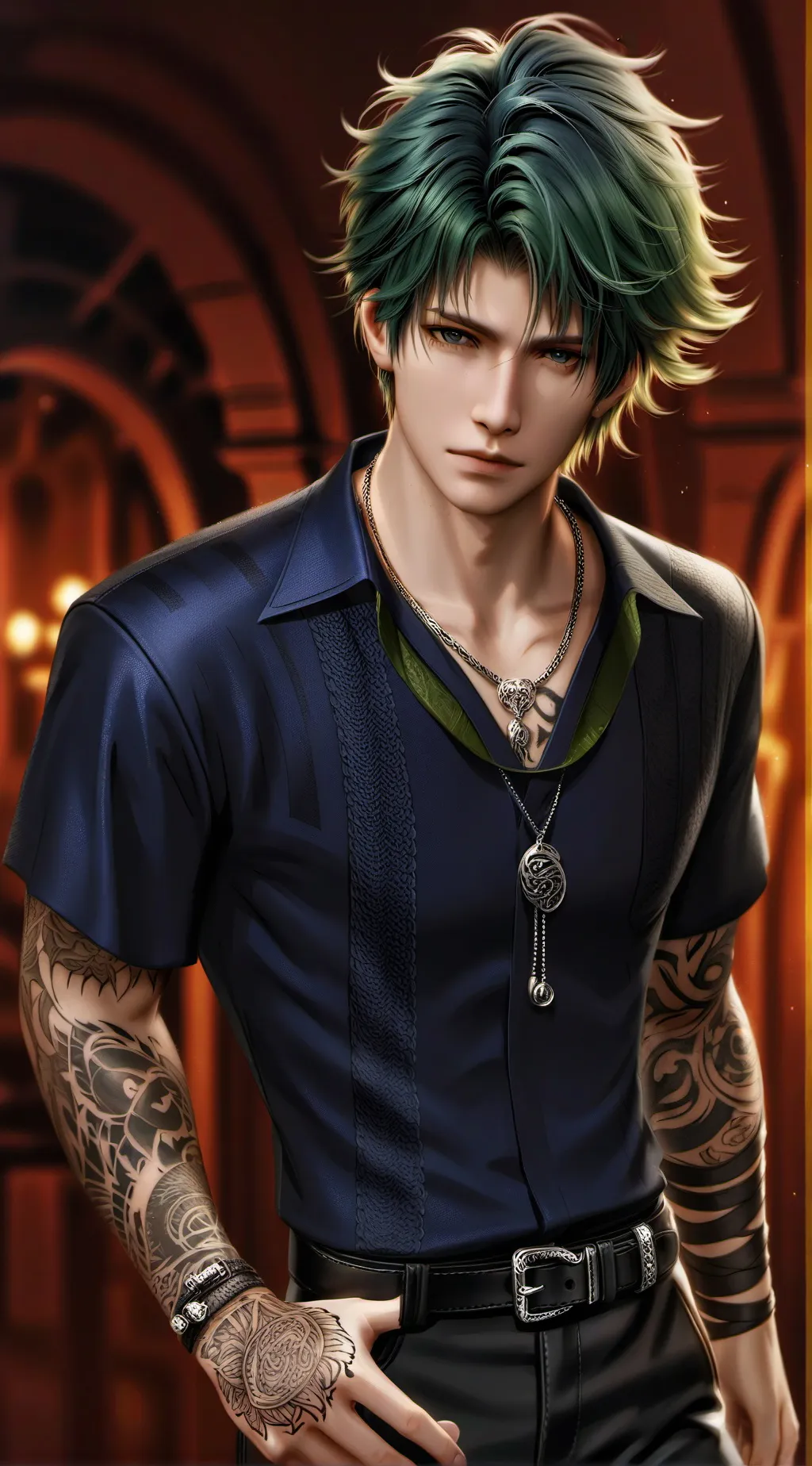 ai character: Morale background