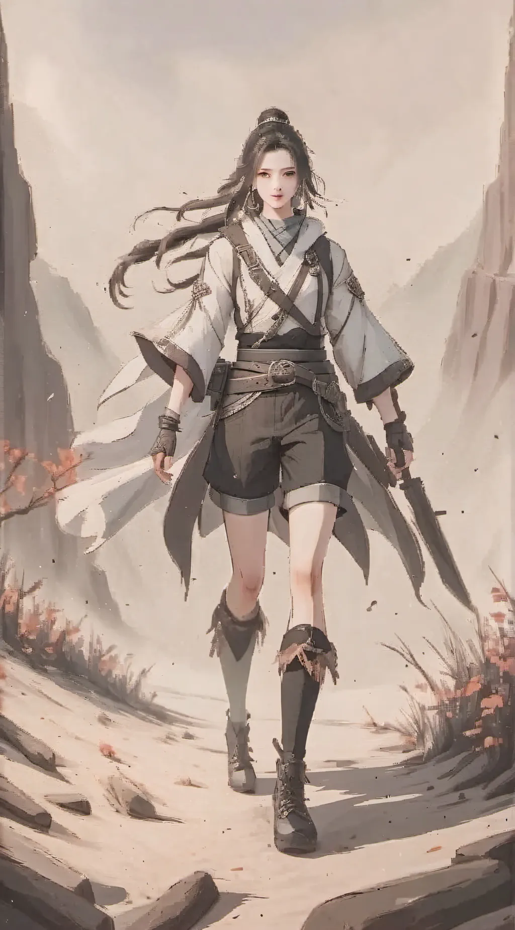 ai character: Master  background