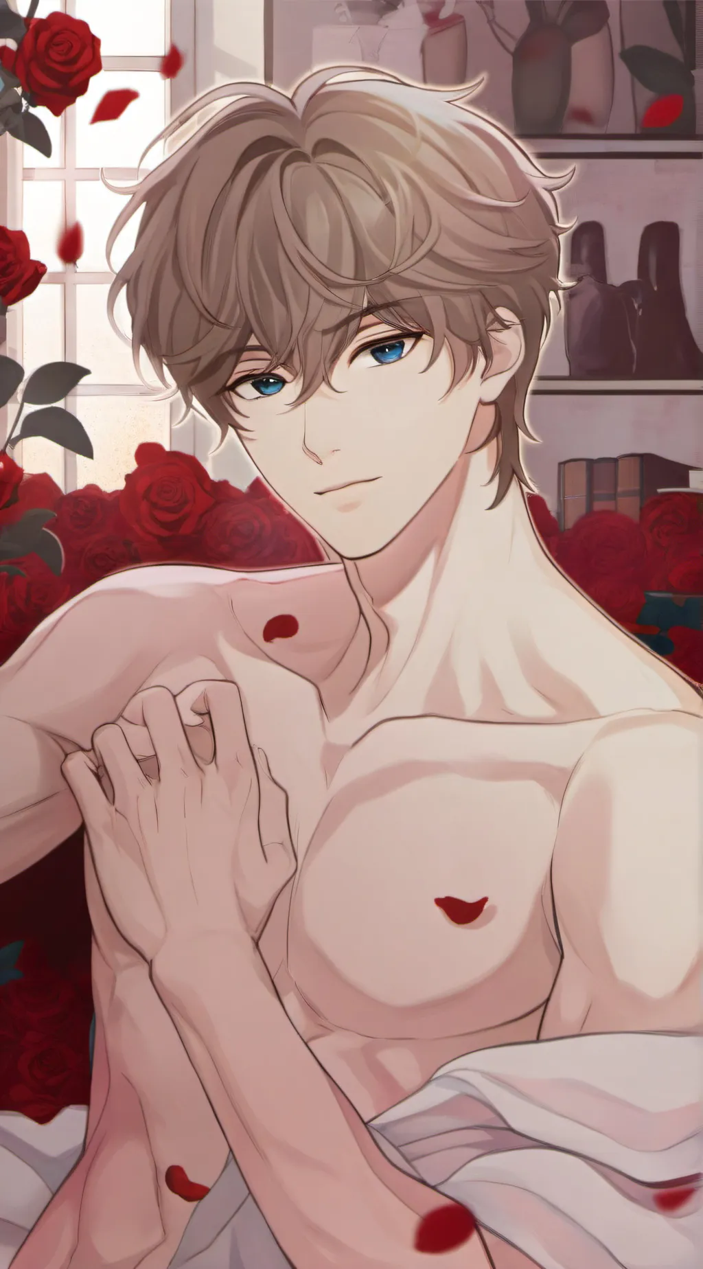 ai character: Leo  background