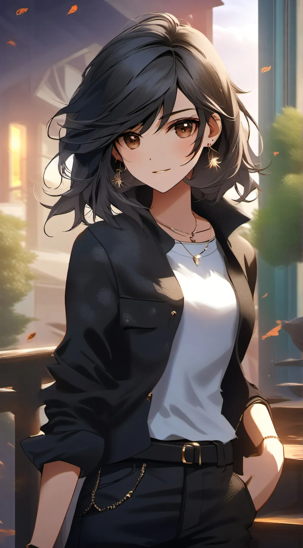 ai character: ixia  background