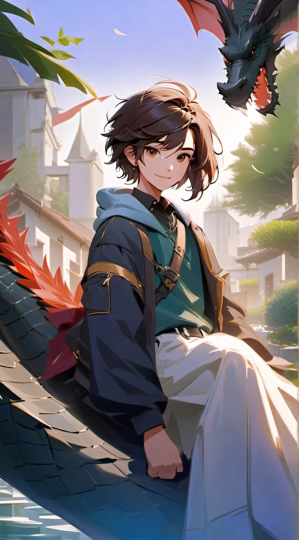 ai character: Aaron background