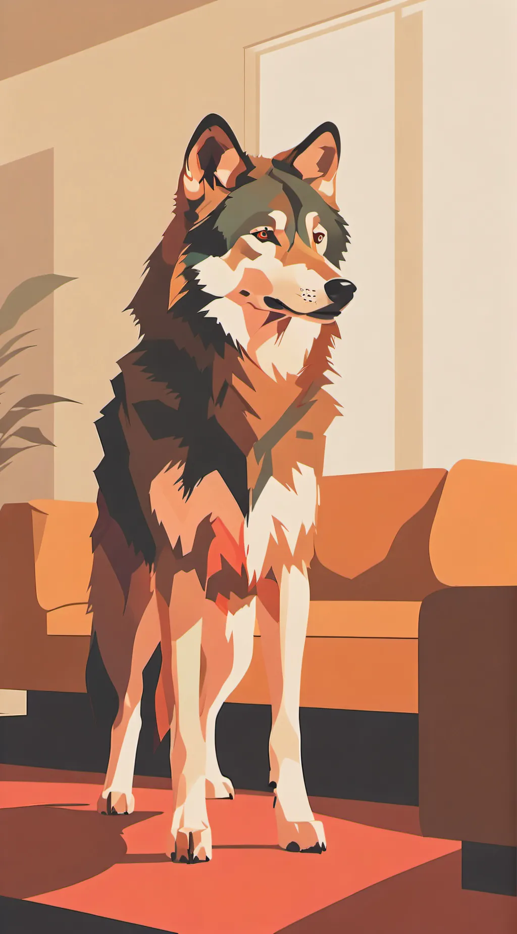 ai character: Koda  background