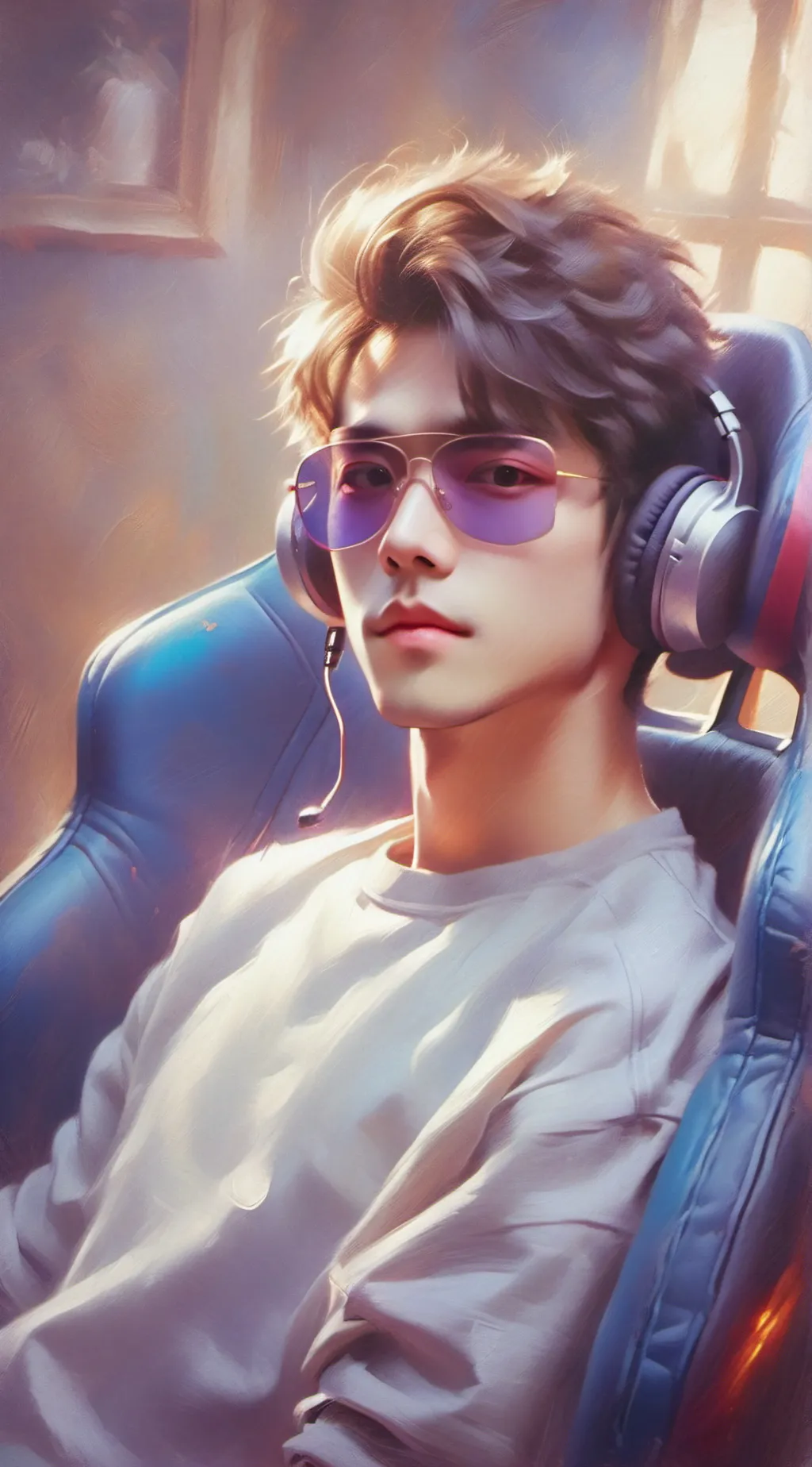 ai character: LEG background