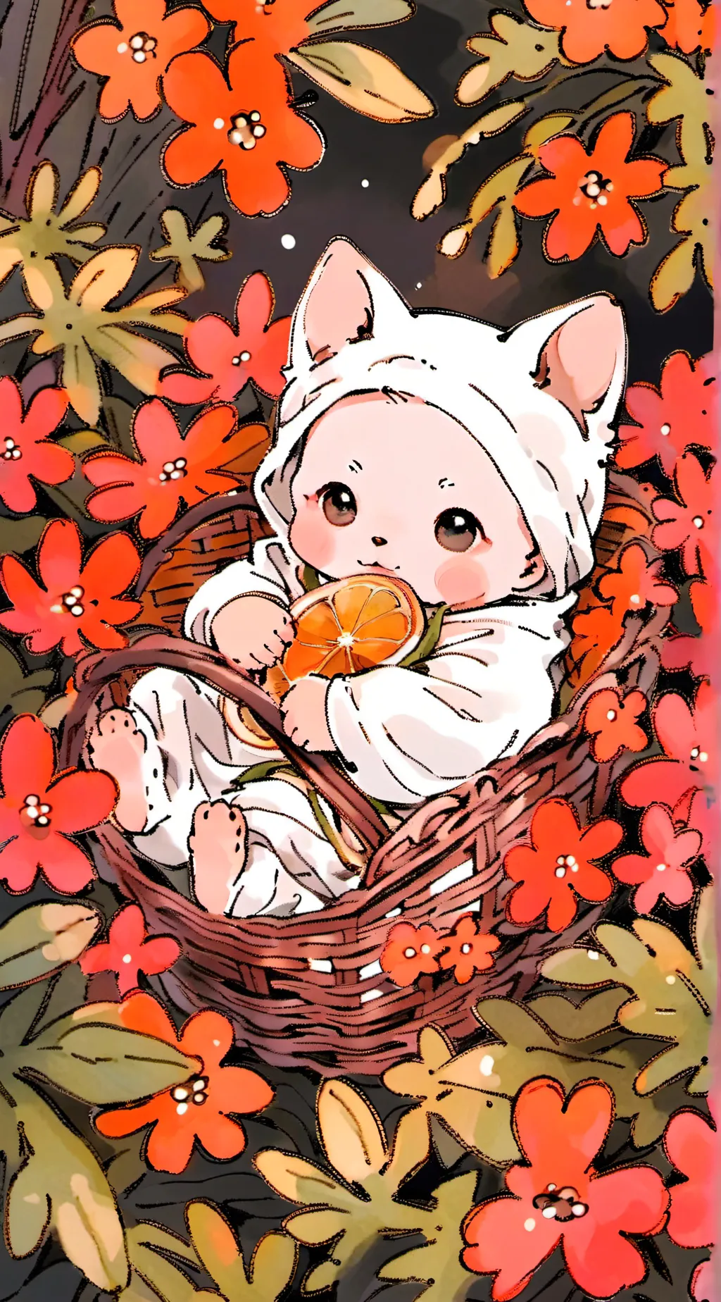 ai character: Potato background