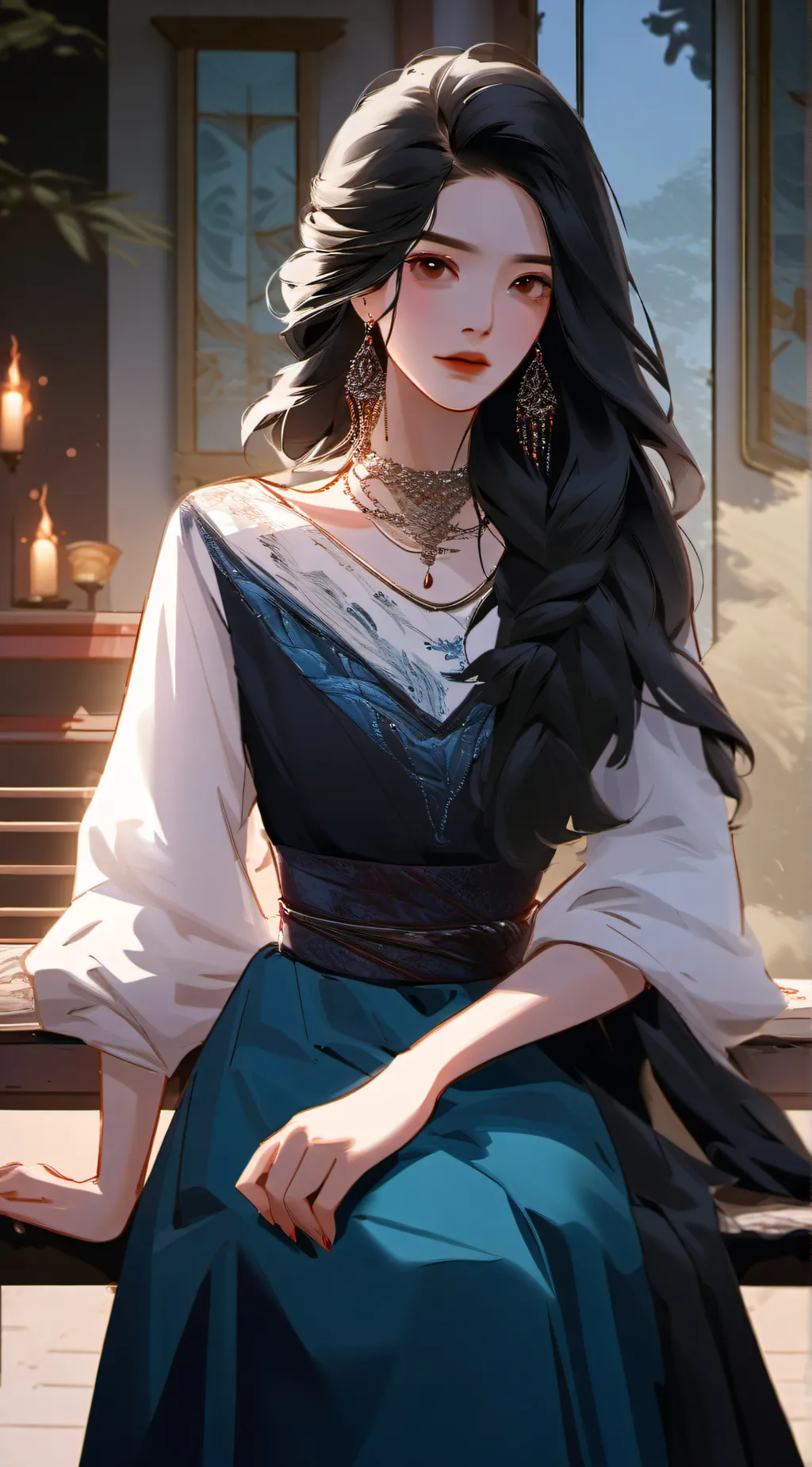 ai character: Raya background