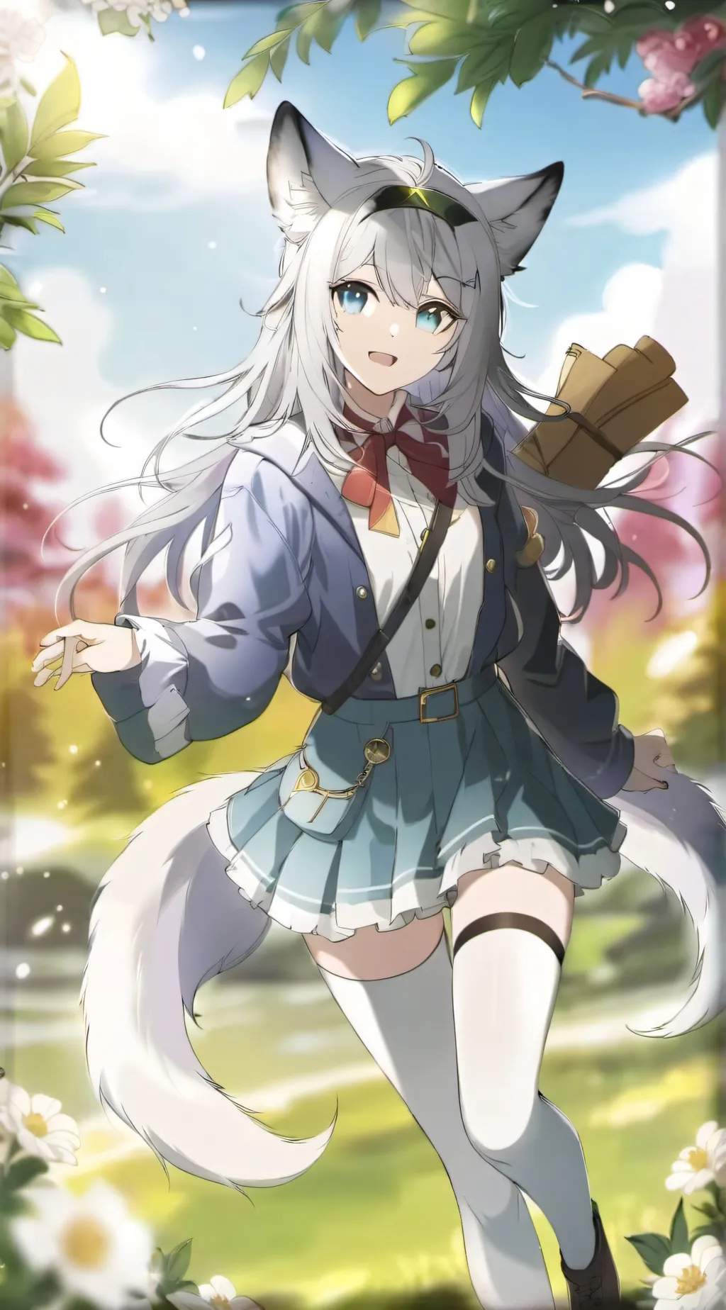ai character: luna background
